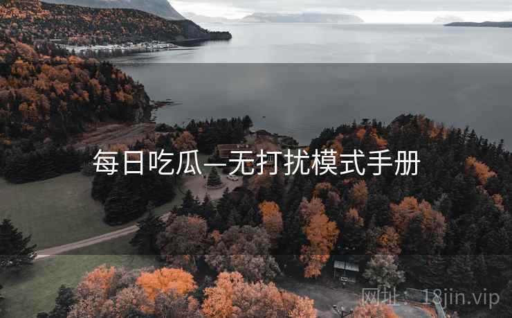 每日吃瓜—无打扰模式手册