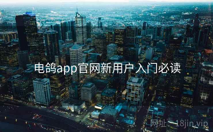 电鸽app官网新用户入门必读